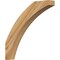 Ekena Millwork 4"W x 26"D x 26"H Thorton Rough Sawn Knee Brace, Western Red Cedar BRC04X26X26THR00RWR - alternate 1